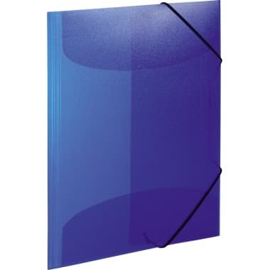 Herma Sammelmappe A4 PP transluzent d.bl 3 St.