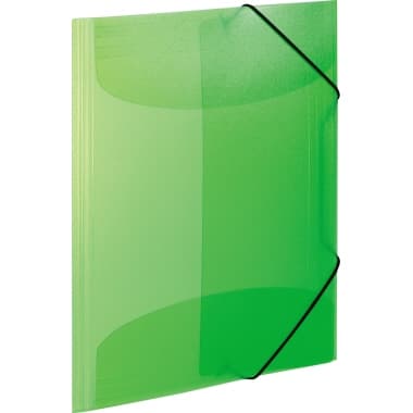 Herma Sammelmappe A4 PP transluzent h.gn 3 St.