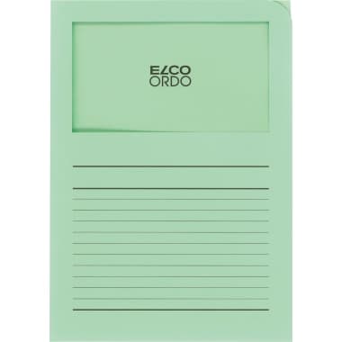 Elco Sichtmappe ORDO Classico A4 grün 100 St./Pack.