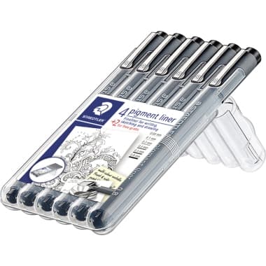 Staedtler Finliner schwarz 6 St./Pack