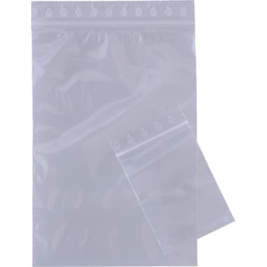 Druckverschluss-Beutel 100x150mm 0,05mm 100St.