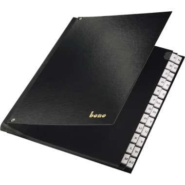 Bene Pultordner A-Z PP schwarz