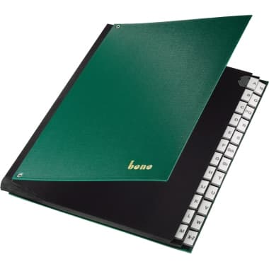 Bene Pultordner A-Z PP grün