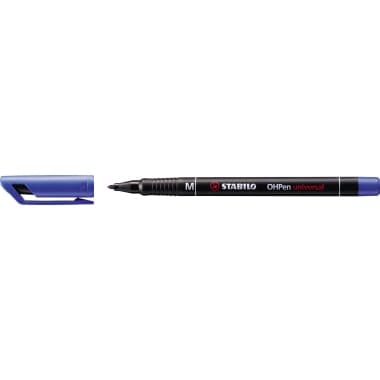 Stabilo Folienschreiber OHPen M 1mm perm. bl