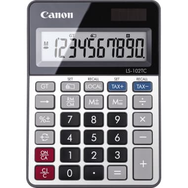 Canon Tischrechner 12stellig Solar/Batterie
