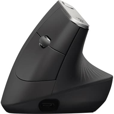 Logitech Maus MX Vertical kabellos schwarz