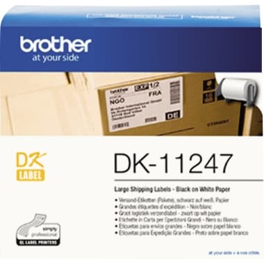 Brother Etikett 103x164mm weiß 180 St./Pack.