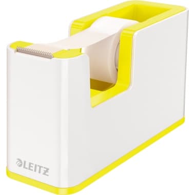 Leitz Tischabroller WOW bis 19mmx33m PS ws/ge +Klebeband