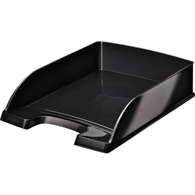 Leitz Briefablage WOW Plus DIN A4 stapelbar PS sw