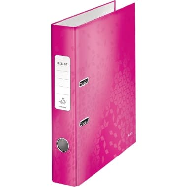 Leitz Ordner WOW DIN A4 50mm Pappe pink