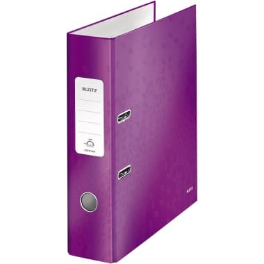 Leitz Ordner WOW DIN A4 80mm Pappe violett