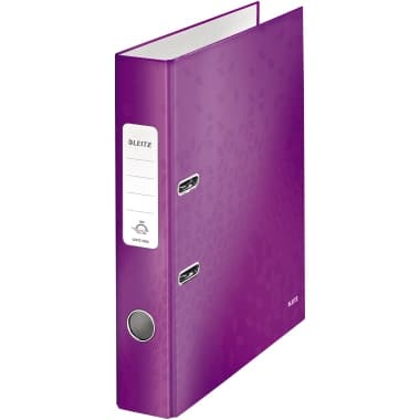 Leitz Ordner WOW DIN A4 50mm Pappe violett