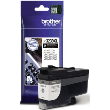 Brother Tintenpatrone LC3239XLBK sw