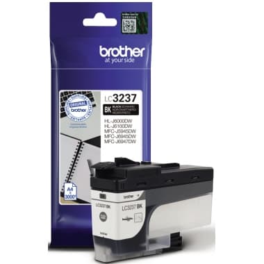 Brother Tintenpatrone LC3237BK sw