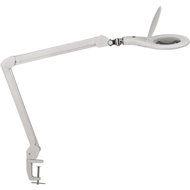 Maul Lupenleuchte MAULmakro LED Klemmfuß ws