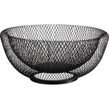 APS Obstkorb Wire 31cm schwarz