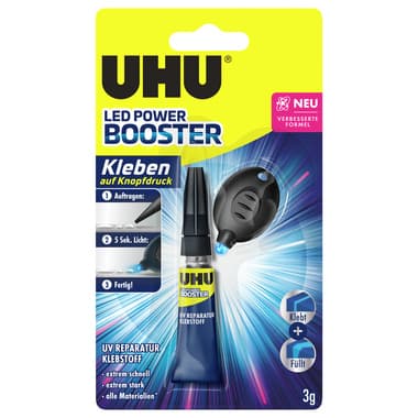 Uhu Universalkleber BOOSTER LED 3g