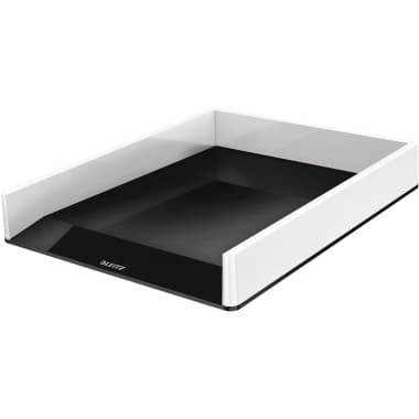 Leitz Briefkorb WOW DIN A4 PS weiß/schwarz