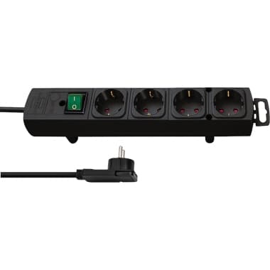 brennenstuhl Steckdosen- Leiste Comfort-Line 4fach sw