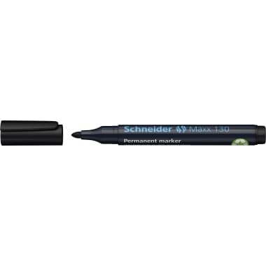 Schneider Permanentmarker Maxx 130 1-3mm Rundspitze sw