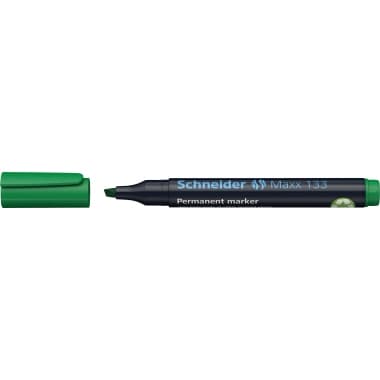 Schneider Permanentmarker Maxx 133 1+4mm Keilspitze gn