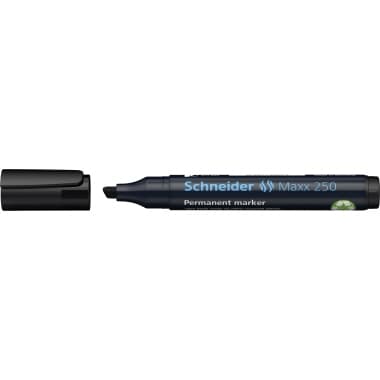 Schneider Permanentmarker Maxx 250 2-7mm Keilspitze sw