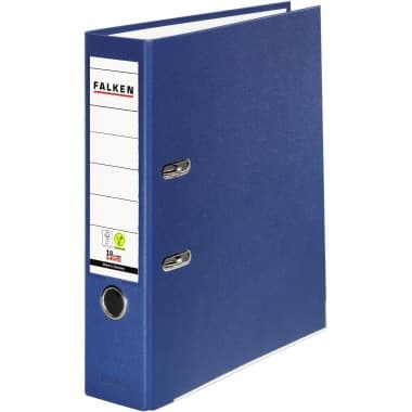 Falken Ordner S80 DIN A4 80mm PP blau