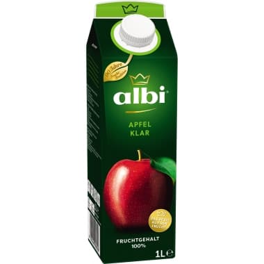 Albi Apfelsaft klar 6x1l