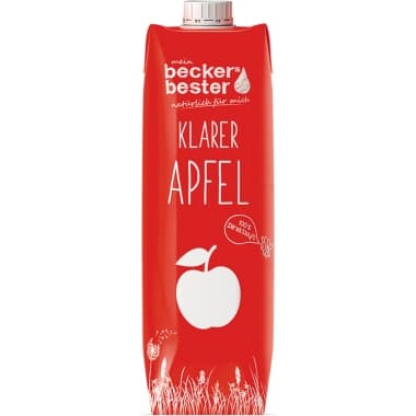 beckers bester Saft Apfel klar 00 1l 6 St.
