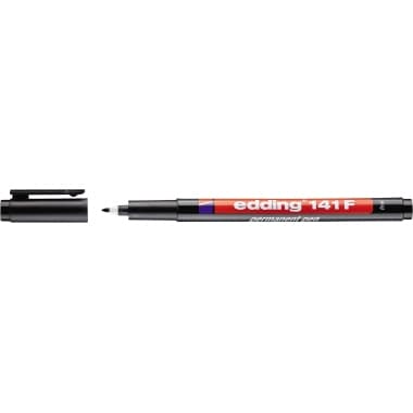 edding Folienschreiber 141 F 0,6mm permanent sw