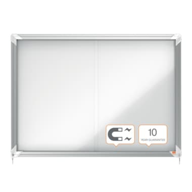 Nobo Schaukasten 97,2x69,2x 5,4cm innen 8 x DIN A4 ws/si