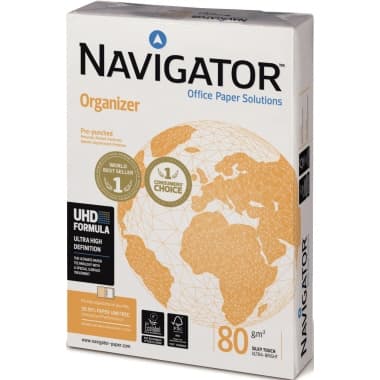 Navigator Kopierpapier Organizer DIN A4 ws 500 Bl.