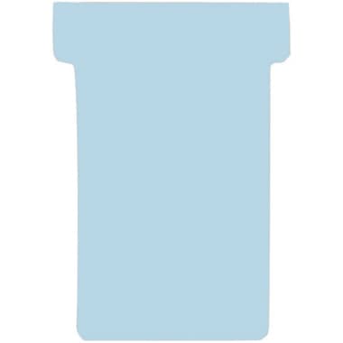 Franken T-Karte Größe2 84x48mm hellblau 100St