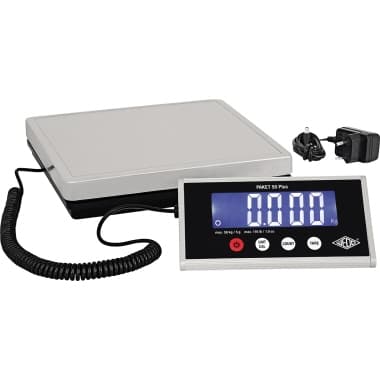 Wedo Paketwaage PAKET 50 Plus 50kg +Netzgerät