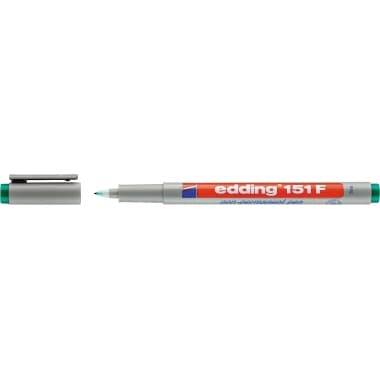 edding Folienschreiber 151 F non-permanent grün