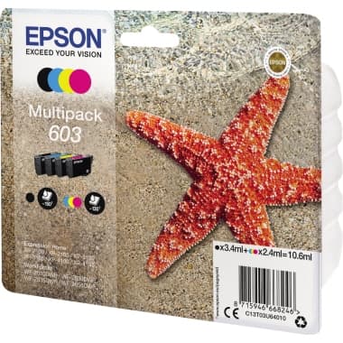 Epson Tintenpatrone 603 c/m/y/sw 4St