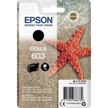 Epson Tintenpatrone 603 3,4ml schwarz