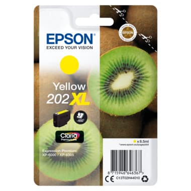 Epson Tintenpatrone 202XL 8,5ml gelb