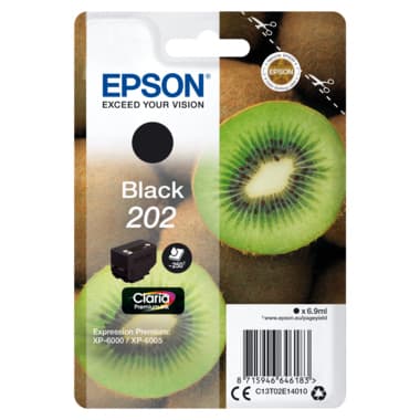 Epson Tintenpatrone 202 6,9ml sw