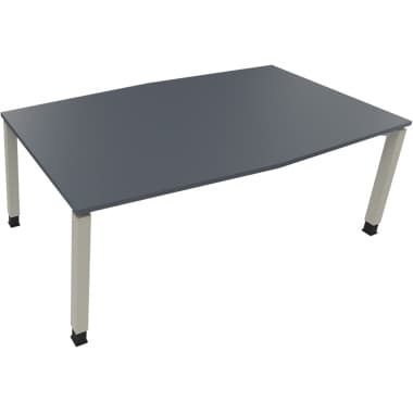 Bespr.ti. Tonneau Vierfuß Quadrat B2000xT1000 si/Lava