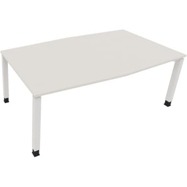 Bespr.ti. Tonneau Quadrat B2000xT1000/1100xH680 ws/Weiß
