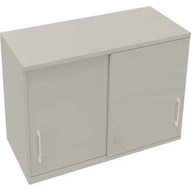 Aufsatz Schiebetüren-Schrank 2O 1000x442736mm Licgrau