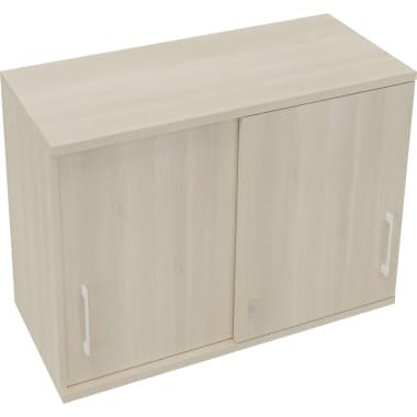 Aufsatz Schiebetüren-Schrank 2O 1000x442x736mm Akazie