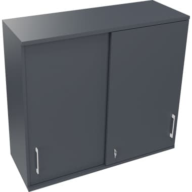 Aufsatz Schiebetüren-Schrank B1200xT442xH1088mm Lavagrau