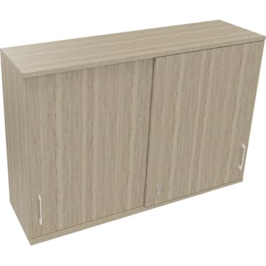 Aufsatz Schiebetüren-Schrank 3OH B1600xT442xH1088mm