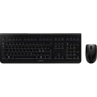 Cherry Tastatur-Maus-Set DW 3000 sw