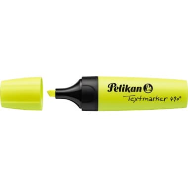 Pelikan Textmarker 490 1,2-5mm Keilspitze gelb