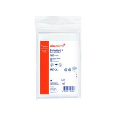aluderm Dreiecktuch V ws