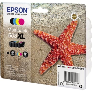Epson Tintenpatrone 603XL sw/c/m/y 4St