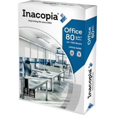 Inacopia Kopierpapier office A4 80g 500 Bl.
